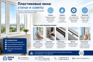 Пластиковые окна: статьи и советы по выбору, уходу и долговечности конструкций